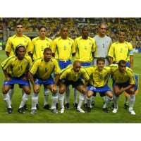 Brazil Retro Jersey Home World Cup 2002