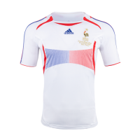 France Retro Soccer Jersey Away Replica World Cup 2006