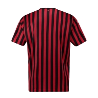 19-20 AC Milan Home Black&Red Soccer Jerseys Kit(Shirt+Short)