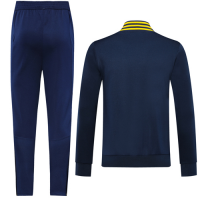 19/20 Tigres UANL Navy&Yellow High Neck Collar Training Kit(Jacket+Trouser)