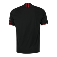 19-20 Atletico Madrid Away Black Soccer Jerseys Kit(Shirt+Short)