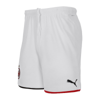 19/20 AC Milan Away White Soccer Jerseys Kit(Shirt+Short)