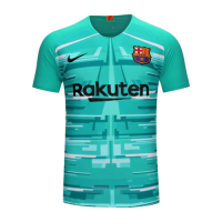 19/20 Barcelona Goalkeeper Blue Soccer Jerseys Shirt