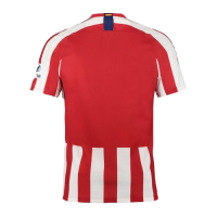 19-20 Atletico Madrid Home Red&White Soccer Jerseys Whole Kit(Shirt+Short+Socks)