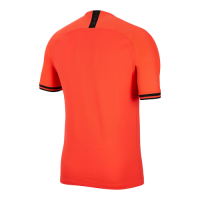 19/20 PSG JORDAN Away Red&Orange Soccer Jerseys Shirt(Player Version)