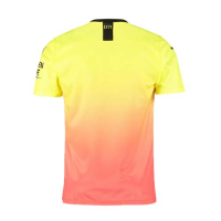 19/20 Manchester City Third Away Yellow&Orange Jerseys Shirt(Player Version)