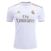 19-20 Real Madrid Home White Soccer Jerseys Kit(Shirt+Short)