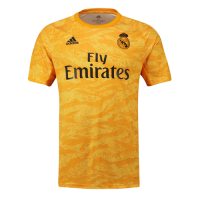 19-20 Real Madrid Goalkeeper Yellow Jerseys Shirt
