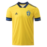 Sweden Soccer Jersey Home Replica 2021