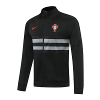 2020 Portugal Black Player Version Tranining Jacket