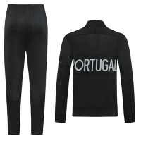 2020 Portugal Black Player Version Training Kit(Jacket+Trouser)
