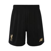 19-20 Liverpool Goalkeeper Black Soccer Jerseys Kit(Shirt+Short)