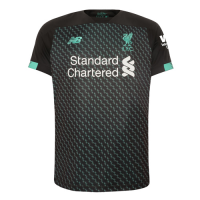 19/20 Liverpool Third Away Black&Green Soccer Jerseys Shirt