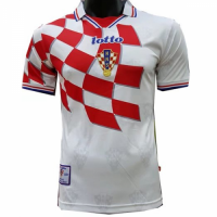 Croatia Soccer Jersey Home Rerto Replica 1998