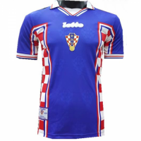 Croatia Soccer Jersey Away Rerto Replica 1998