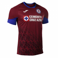 20/21 CDSC Cruz Azul Third Away Dark Red Soccer Jerseys Shirt