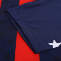 2017 USA Gold Cup Home Red&Navy Soccer Jersey Shirt