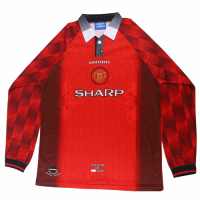 Manchester United Retro Long Sleeve Jersey Home 1996/97