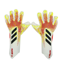 AD White&Yellow Pradetor A12 Goalkeeper Gloves