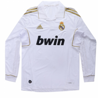 Real Madrid Retro Jersey Home Long Sleeve 2011/12