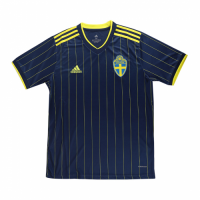 Sweden Soccer Jersey Away Replica 2021