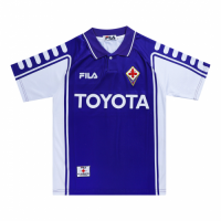 Fiorentina Retro Soccer Jersey Home Replica 1999/00
