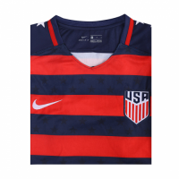2017 USA Gold Cup Home Red&Navy Soccer Jersey Shirt