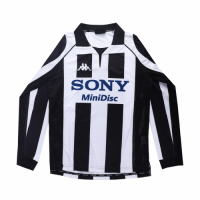 Juventus Retro Jersey Home Long Sleeve Replica 1997/98