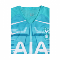 19/20 Tottenham Hotspur Goalkeeper Blue Long Sleeve Jerseys Shirt