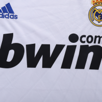 Real Madrid Retro Long Sleeve Jersey Home 2010/11