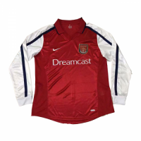 Arsenal Retro Long Sleeve Jersey Home 2000/01