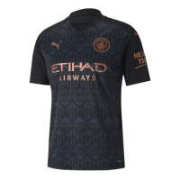 20/21 Manchester City Away Black Jerseys Shirt