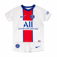 PSG Kid's Soccer Jersey Away Kit (Shirt+Short) 2020/21