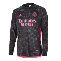 Real Madrid Soccer Jersey Third Away Long Sleeve Replica 20/2021