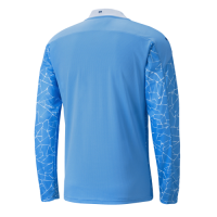 Manchester City Soccer Jersey Home Long Sleeve Replica 2020/21