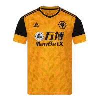 Wolves Soccer Jersey Home Replica 2020/21