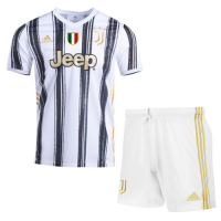 Juventus Soccer Jersey Home Kit (Shirt+Short) Replica 2020/21