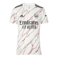 20/21 Arsenal Away White Soccer Jerseys Kit(Shirt+Short)