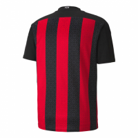 AC Milan Soccer Jersey Home Whole Kit (Shirt+Short+Socks) Replica 2020/21