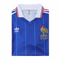 France Retro Jersey Home World Cup 1982