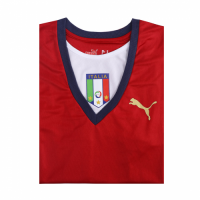 Italy Retro Jersey Goalkeeper Red Replica World Cup 2006