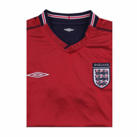 Retro England Away Jersey World Cup 2002