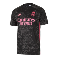 20/21 Real Madrid Third Away Black Soccer Jerseys Shirt