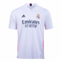 20/21 Real Madrid Home White Soccer Jerseys Shirt