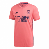 20/21 Real Madrid Away Pink Soccer Jerseys Shirt