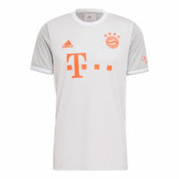 20/21 Bayern Munich Away Gray Jerseys Shirt