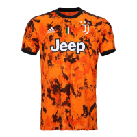 20/21 Juventus Third Away Orange Soccer Jerseys Shirt