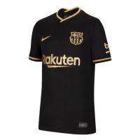 20/21 La Liga Barcelona Away Black Soccer Jerseys Shirt