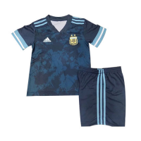 Argentina Kids Soccer Jersey Away Kit (Shirt+Short) 2020/21