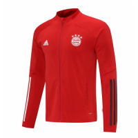 20/21 Bayern Munich Red High Neck Collar Training Jacket